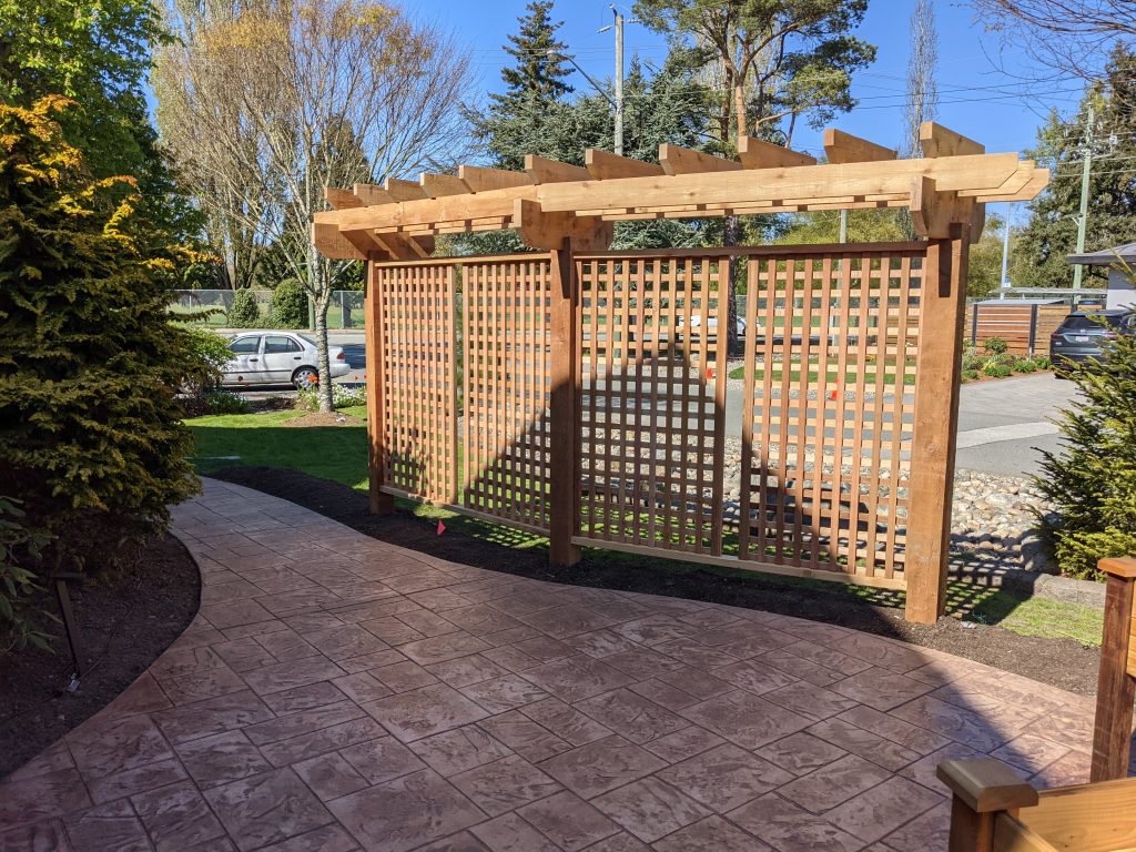 Backyard outdoor carpentry project by Anselmo Contracting